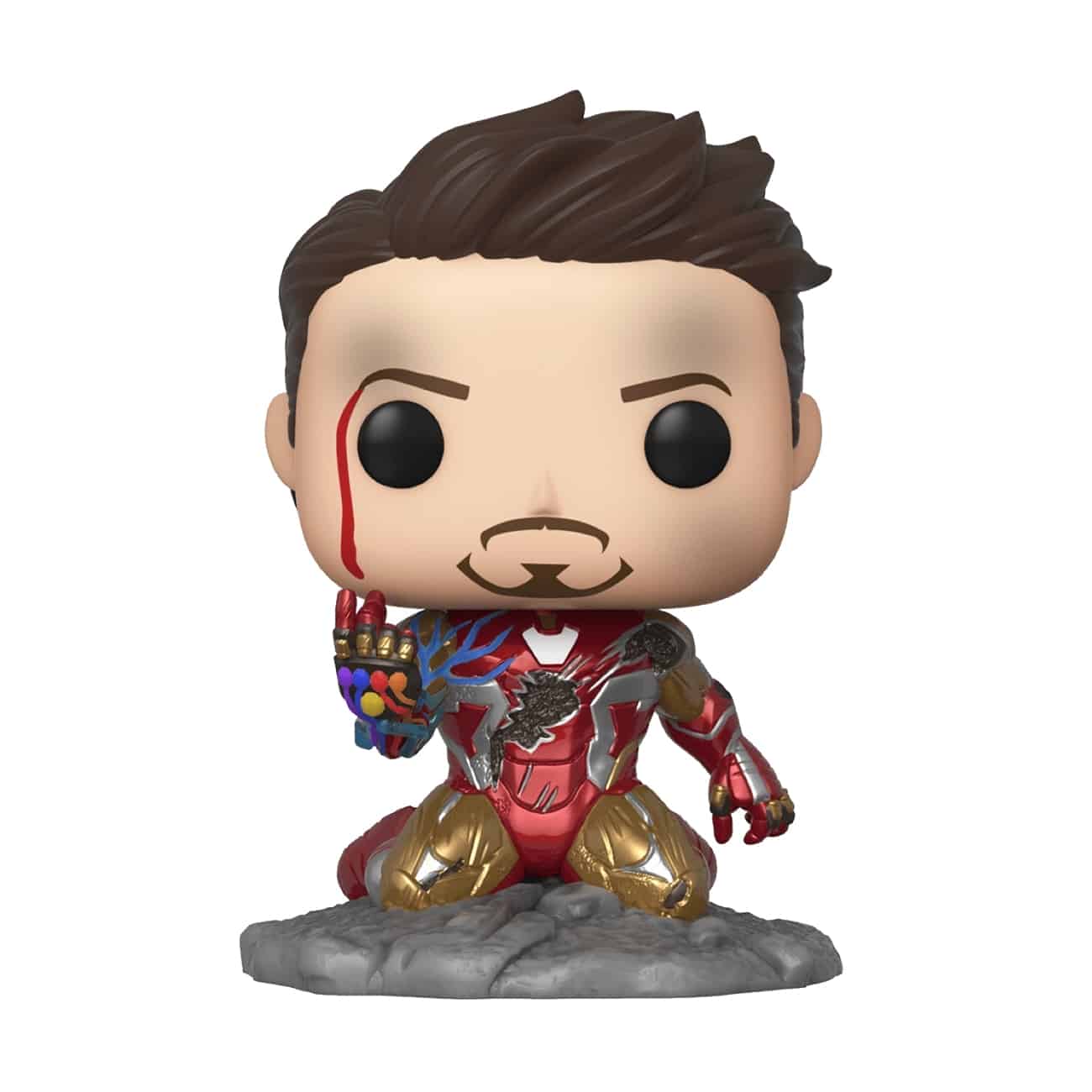 בובת פופ אקסלוסיבית זוהרת בחושך pop Iron Man (I Am Iron Man) (Glows in the Dark) 580