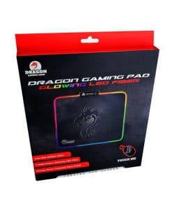 משטח פד מואר לעכבר מבית Dragon עם תאורת LED