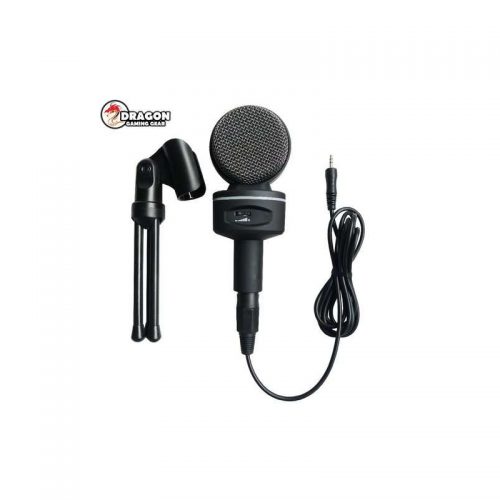 מיקרופון סטרימינג מקצועי מבית דראגון להקלטה וללימודים, מגיע עם חצובה להתאמה אישית.