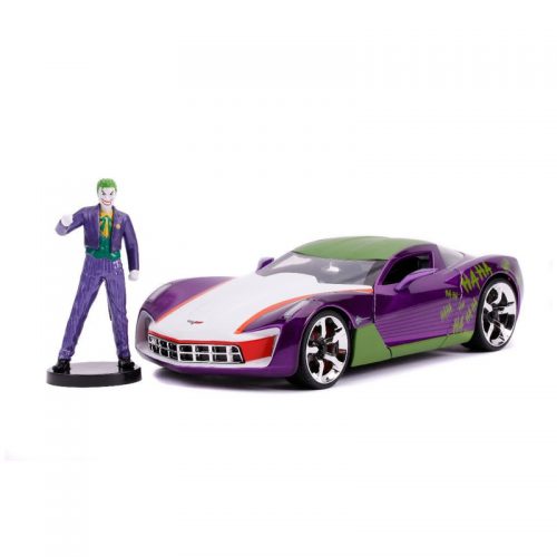 מכונית אספנים של הג'וקר עם דמות של ג'וקר- The Joker