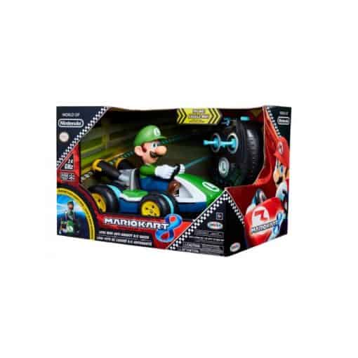 מכונית על שלט הרשמית של המשחק mariokart deluxe 8  של נינטנדו