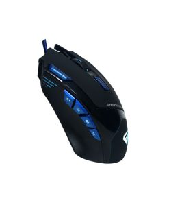 עכבר הגיימינג ה- Scorpius GM808 עם תאורת לד ו9 כפתורים הניתנים לתכנות.