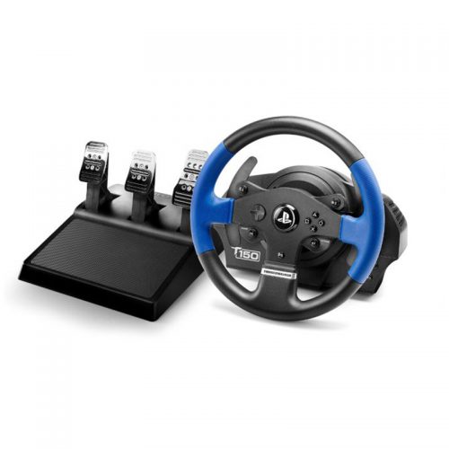 סימולטור נהיגה מקצועי Thrustmaster TM T150 RS PRO בצבע שחור