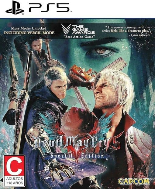 ספריית החלפה - DEVIL MAY CRY 5 PS5