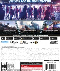 Alternative view of ספריית החלפה - WATCH DOGS LEGION PS5