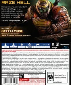 Alternative view of ספריית החלפה סוני 4 - DOOM ETERNAL PS4