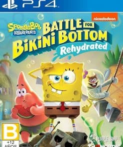ספריית החלפה סוני 4 - SPONGEBOB BATTLE FOR BIKINI BOTTOM PS4