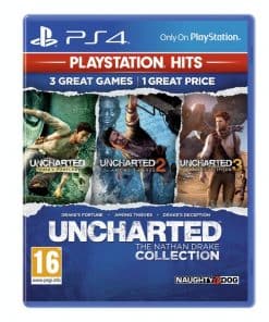ספריית החלפה סוני 4 - UNCHARTED THE NATHAN DRAKE COLLECTION