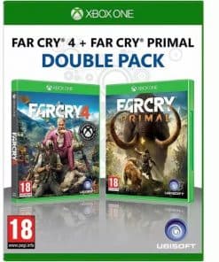 ספריית החלפה אקס בוקס - FAR CRY 4 + FAR CRY PRIMAL XBOX