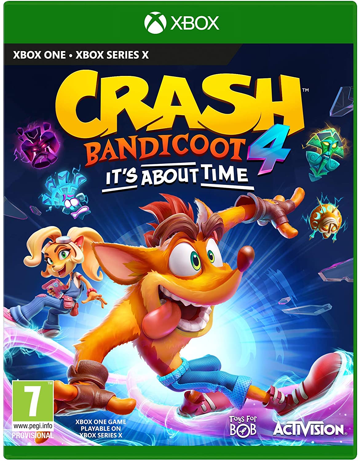 ספריית החלפה אקס בוקס - Crash Bandicoot 4: It's About Time XBOX