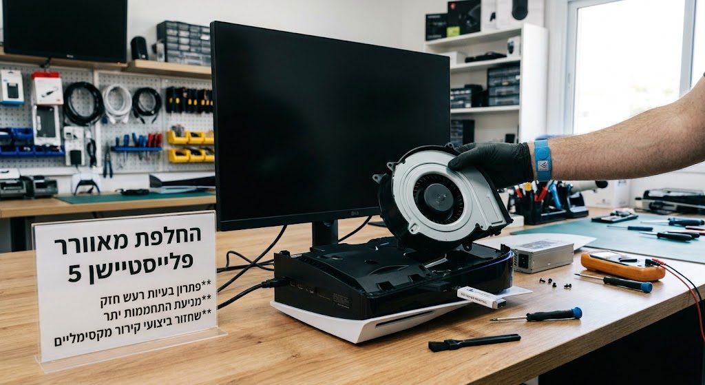 החלפת מאוורר