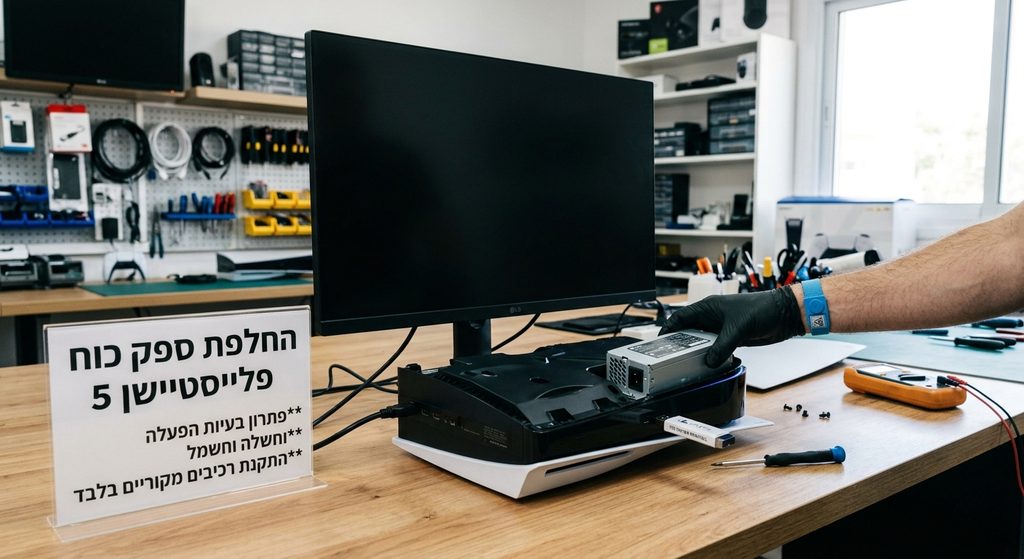 החלפת ספק כוח